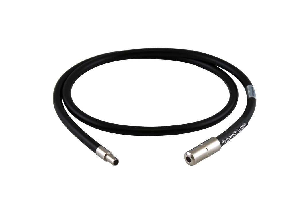 B4, BR4 Type, Flexible, PVC Monocoil hose, Glass Fiber Optic Cable, 1/4" (6.3mm) Active Fiber Bundle