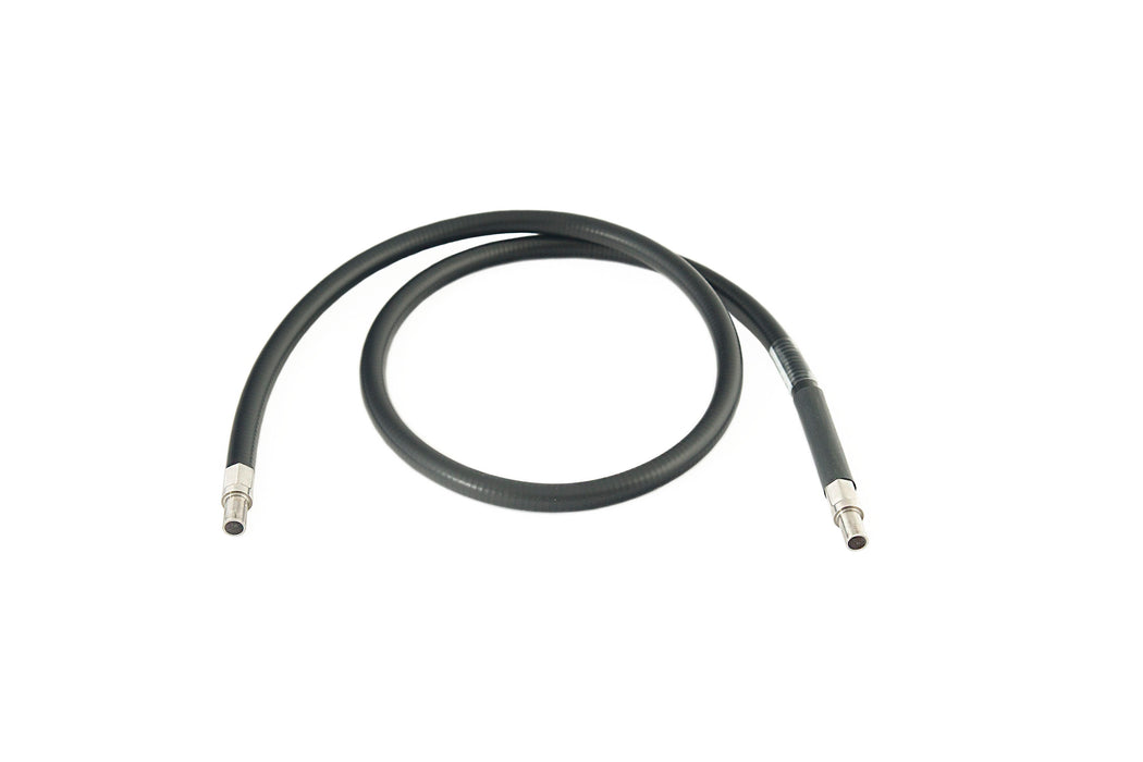 B4, BR4 Type, Flexible, PVC Monocoil hose, Glass Fiber Optic Cable, 1/4" (6.3mm) Active Fiber Bundle