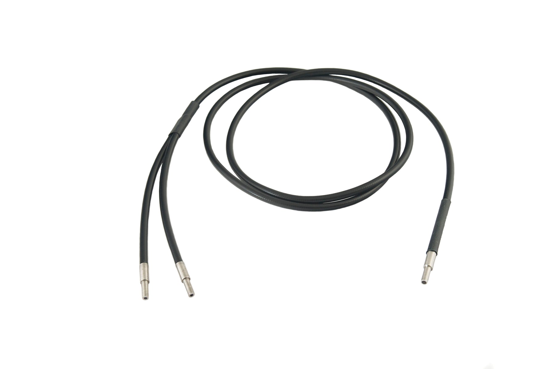 E4 & EX4 type, Dual Fiber Optic Cable, 1/4" (6.3mm) Randomized Fiber Bundle